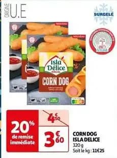 Isla délice - corn dog