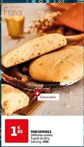 Semoule - pain