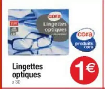 Lingettes optiques