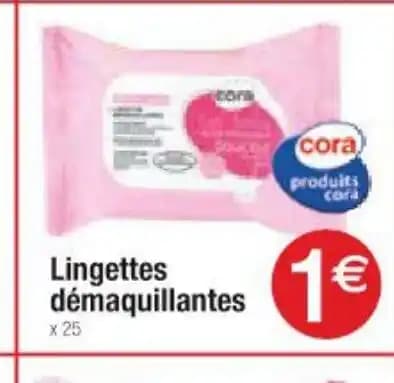 Lingettes démaquillantes