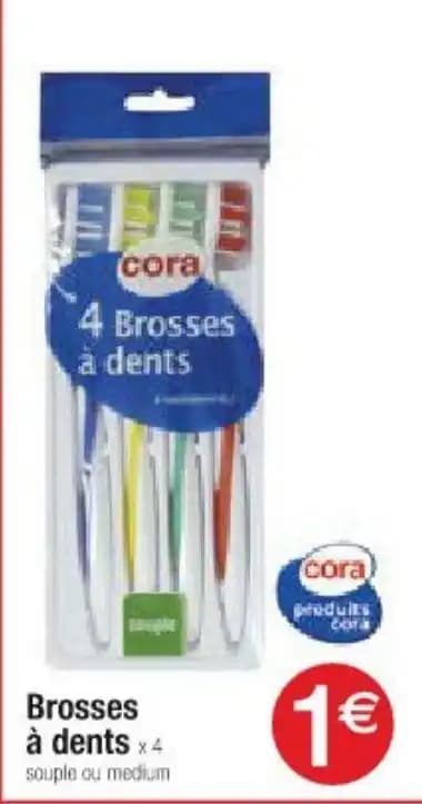 Brosses à dents x4