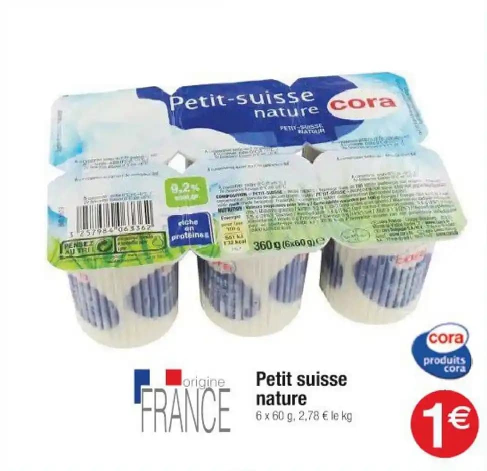 Petit-suisse nature