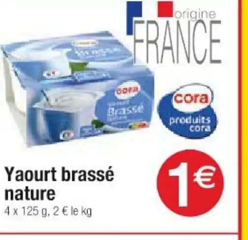 Yaourt brassé