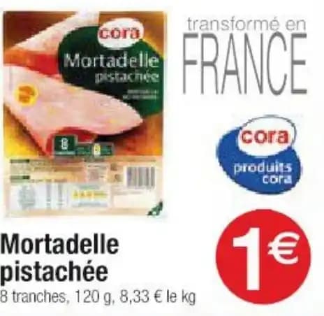 Mortadelle pistachée