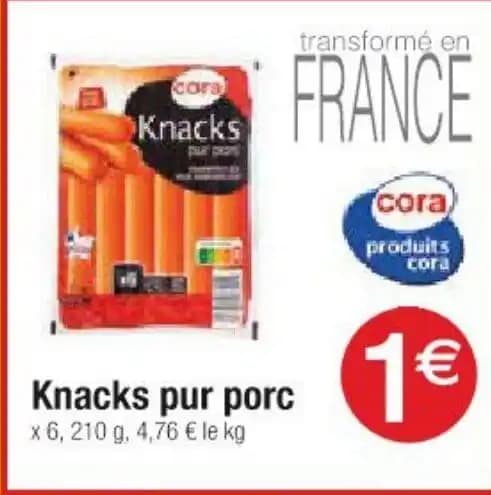 Knacks pur porc