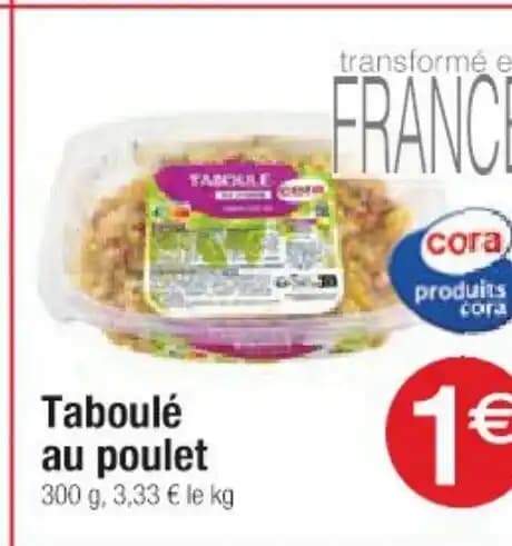 TABOULE Au poulet