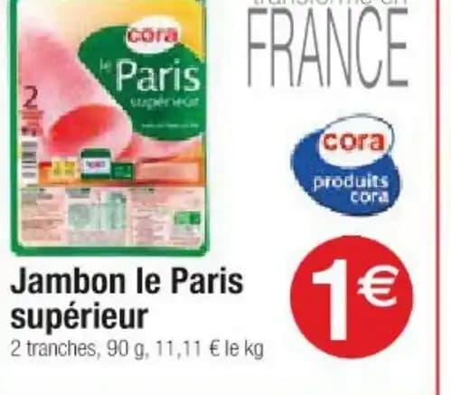 Jambon le Paris supérieur