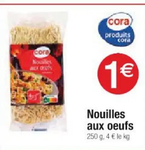 Nouilles aux oeufs 250 g