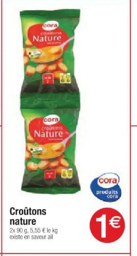 Croûtons nature