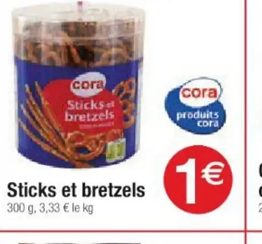 Sticks et bretzels