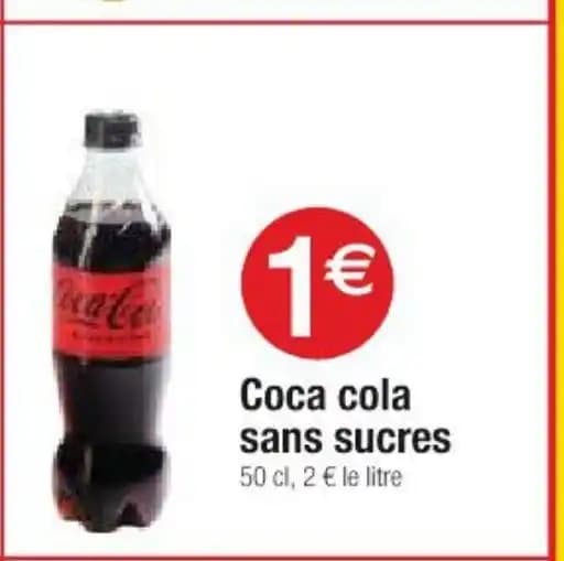 Coca cola sans sucres