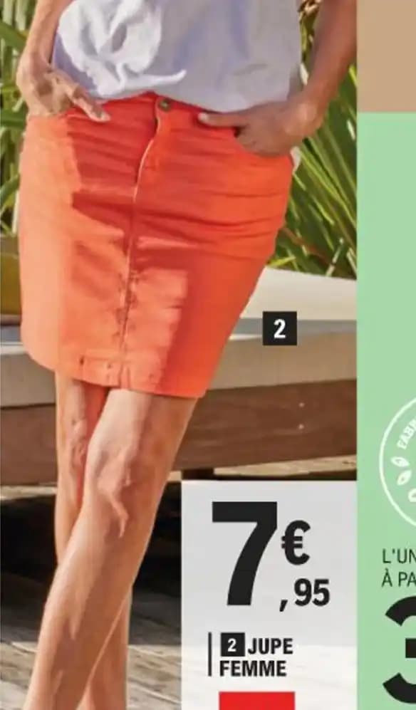 2 JUPE FEMME