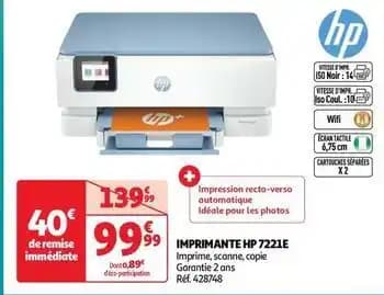 Hp - imprimante 7221e