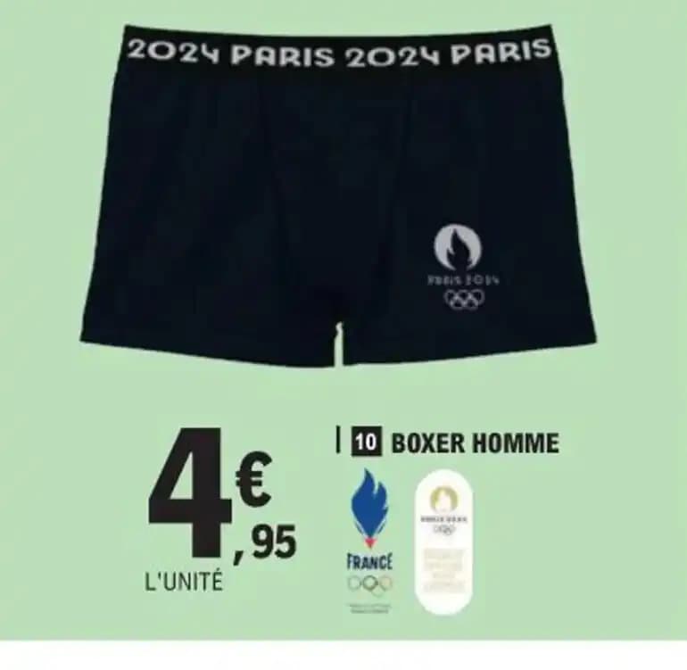 10 BOXER HOMME