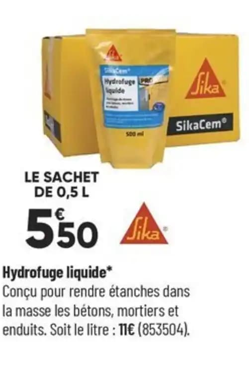 Hydrofuge liquide*