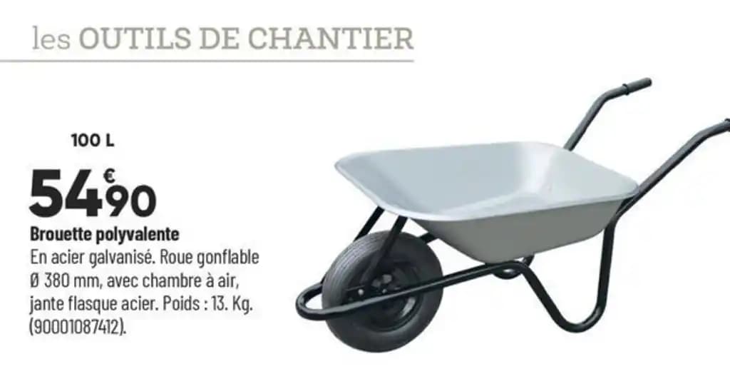 Brouette polyvalente