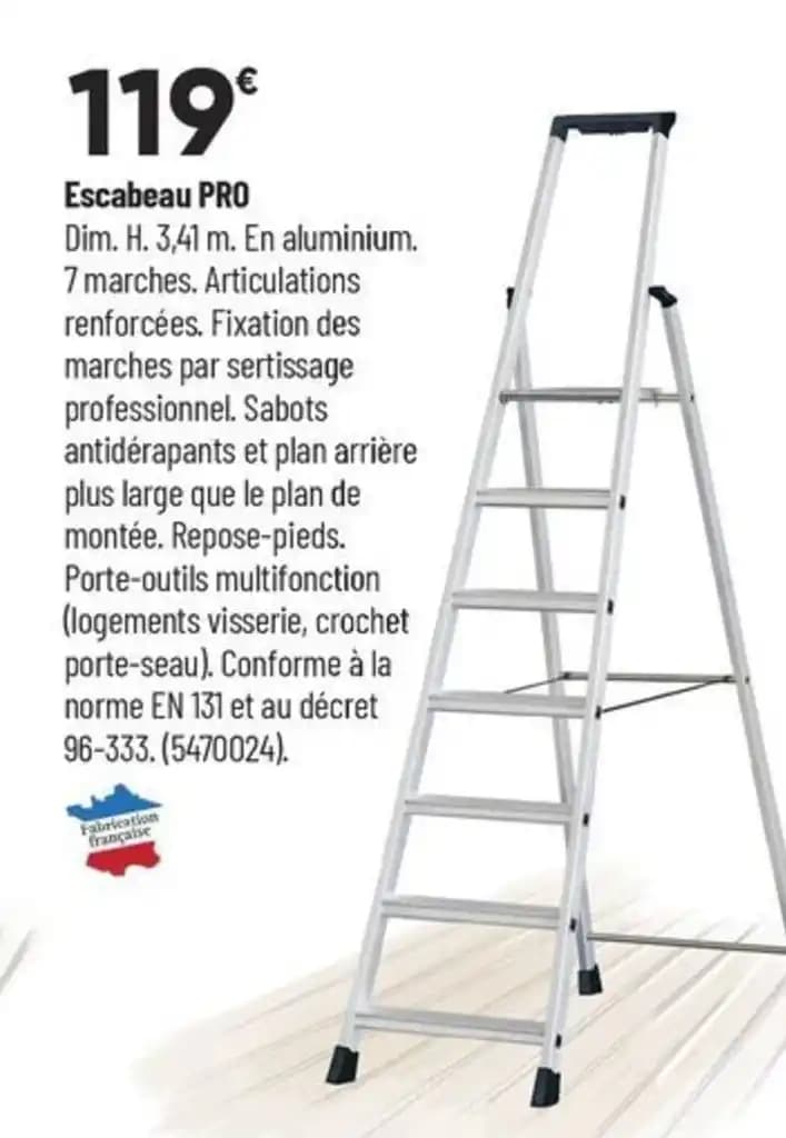 Escabeau PRO