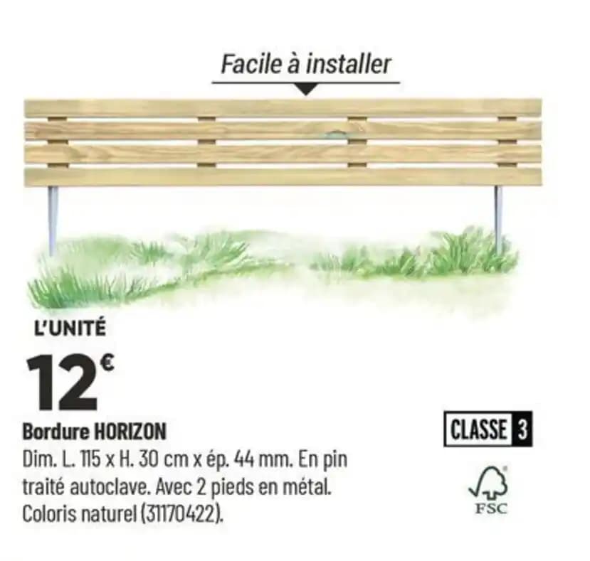 Bordure HORIZON