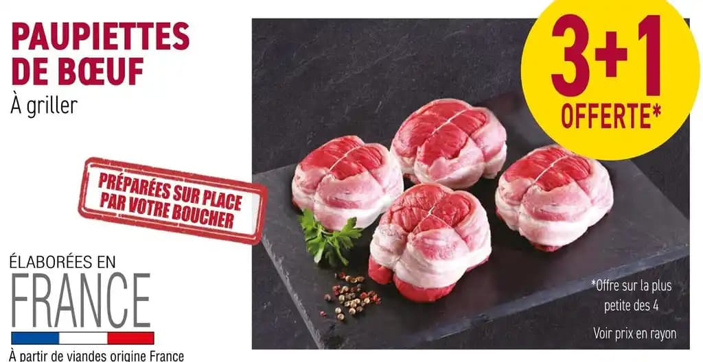 PAUPIETTES DE BŒUF