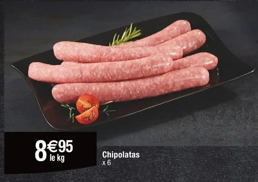 Chipolatas x 6