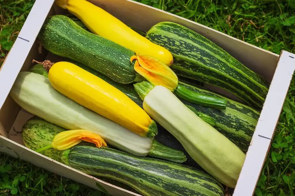 Trio de courgettes