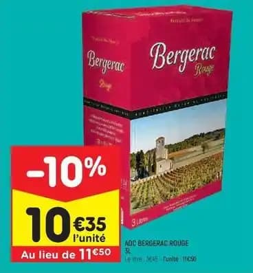 Aoc bergerac rouge