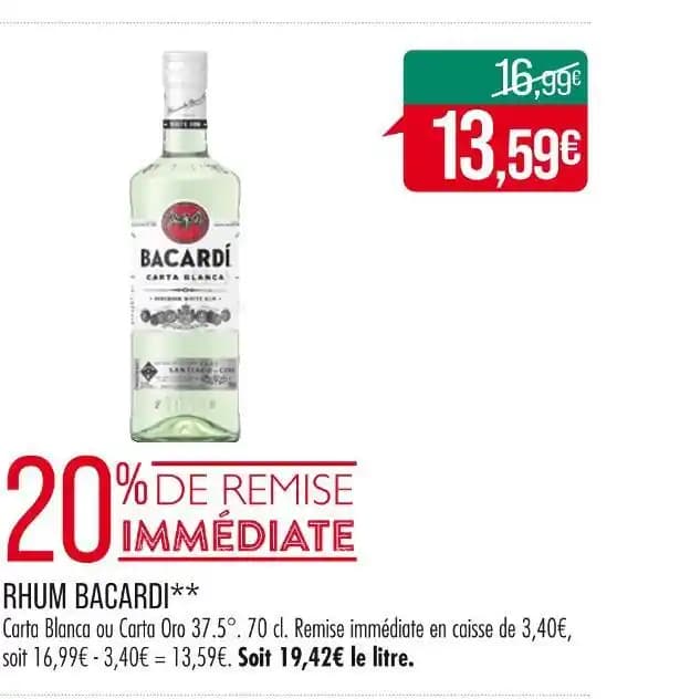 BACARDI RHUM