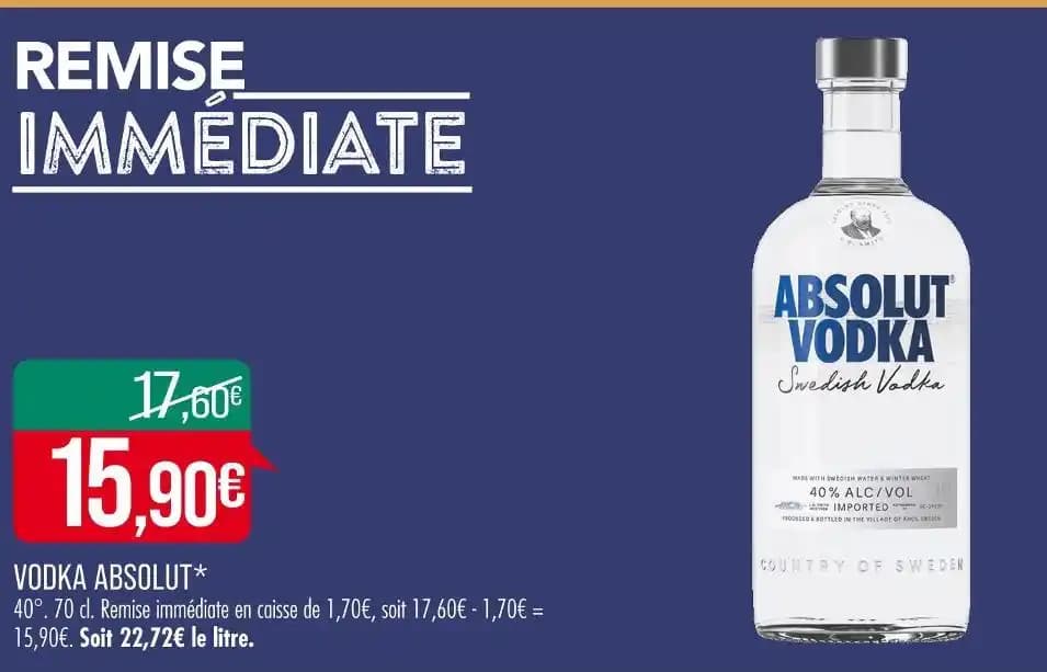 VODKA ABSOLUT