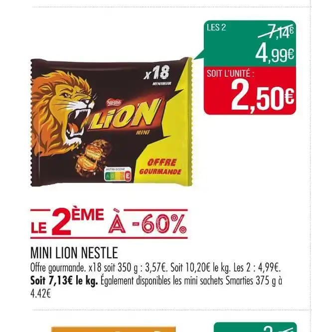 NESTLE MINI LION
