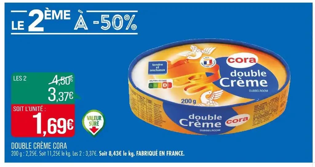 CORA DOUBLE CRÈME