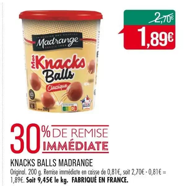 MADRANGE KNACKS BALLS