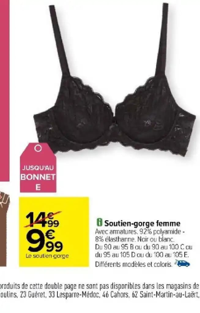 Soutien-gorge femme