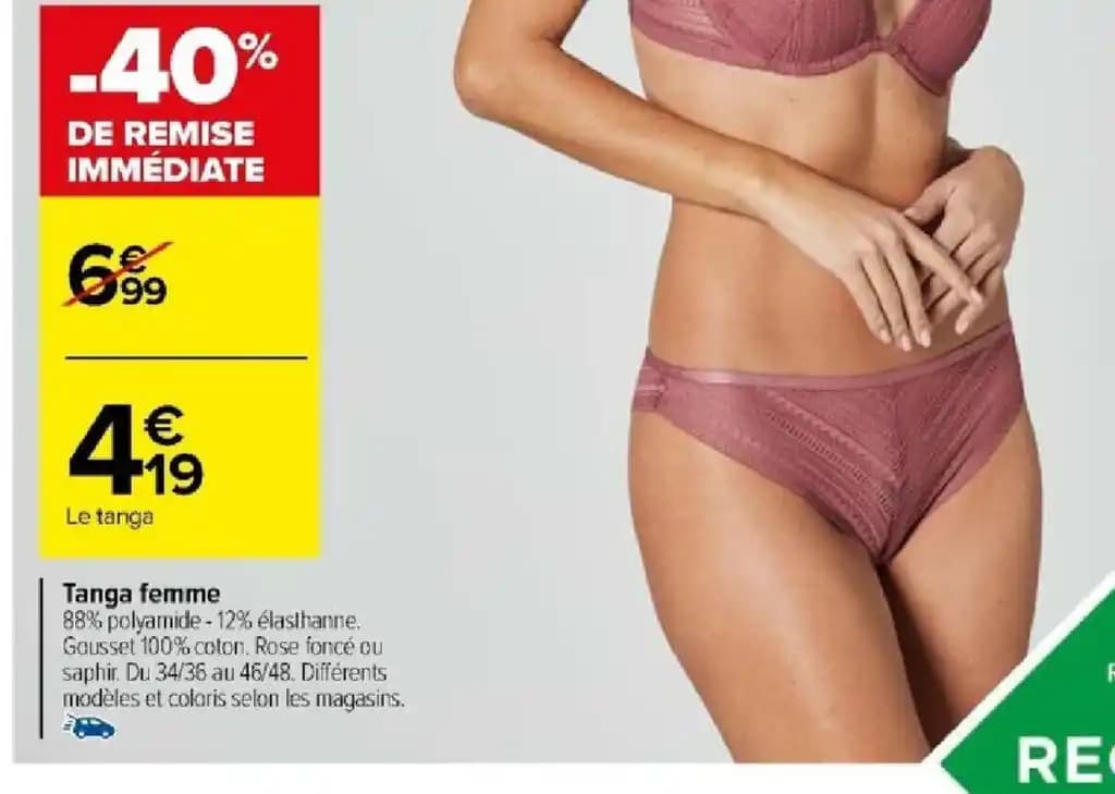 Tanga femme