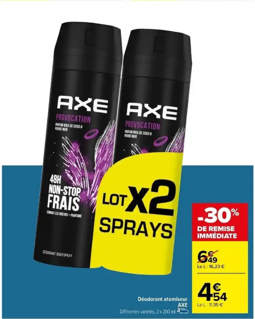 Déodorant atomiseur