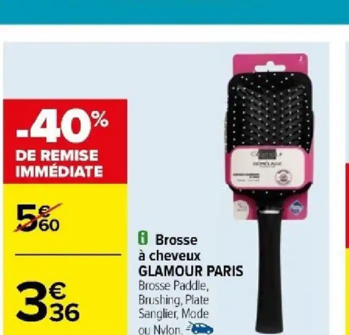 8 Brosse à cheveux