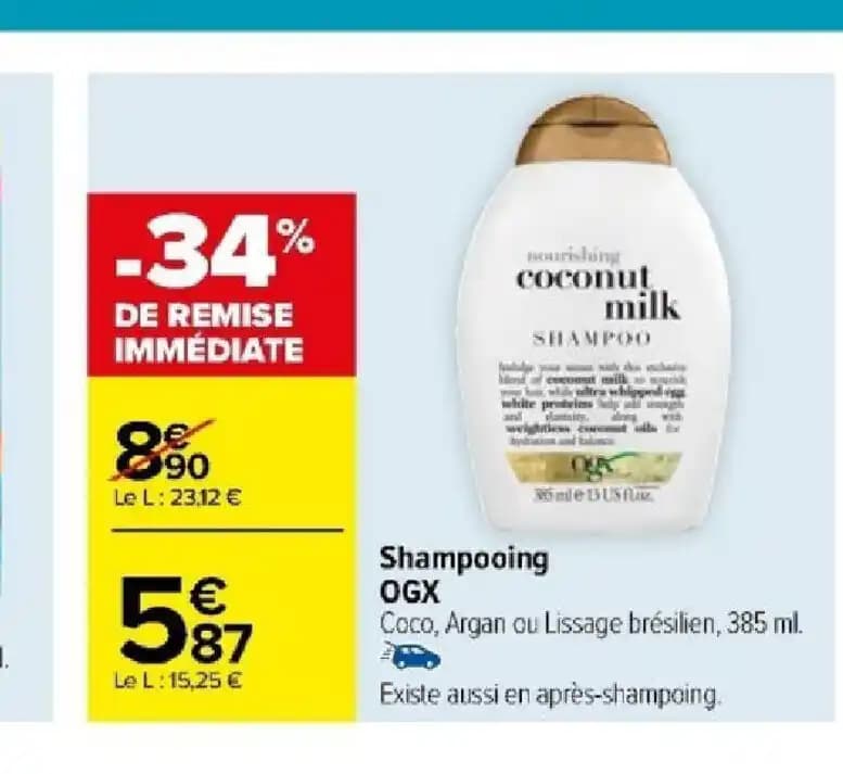 Shampooing OGX