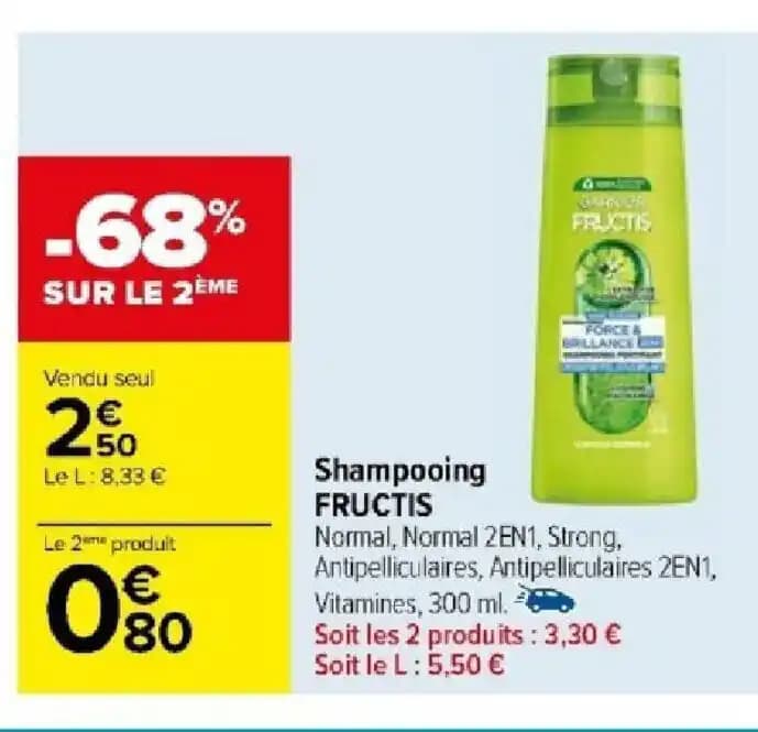 Shampooing FRUCTIS