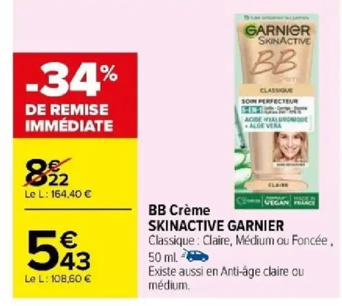 BB SKINACTIVE GARNIER