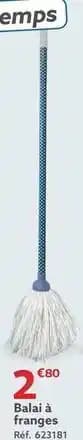 Balai à franges