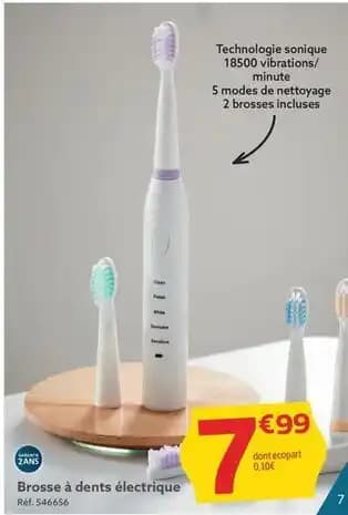 Brosse à dents électrique