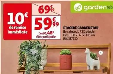 Gardenstar - étagère