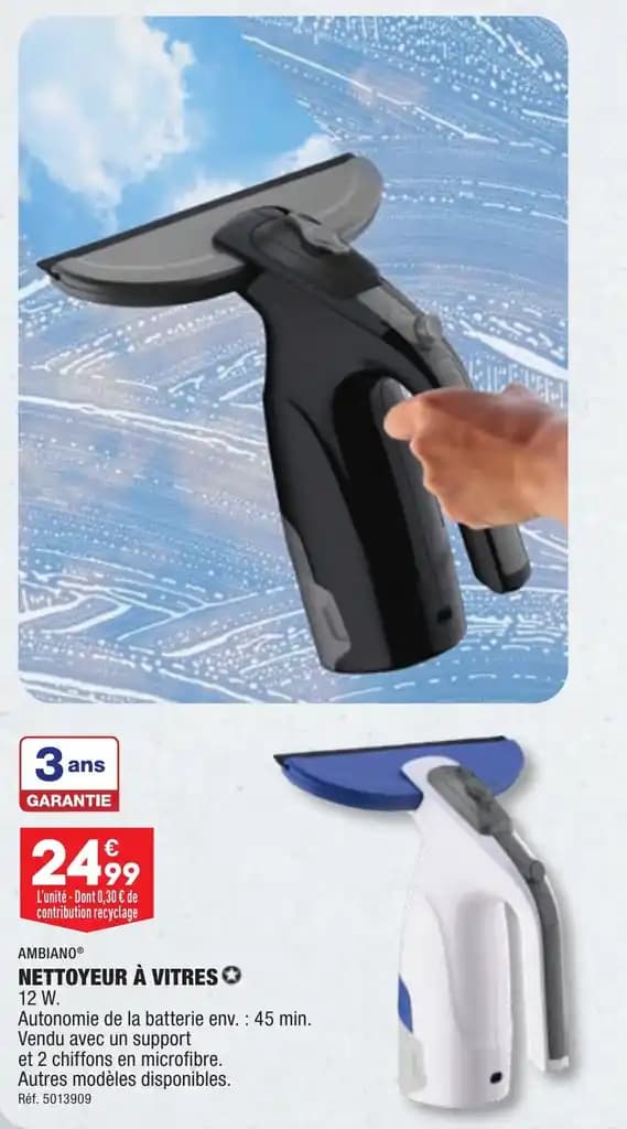 AMBIANO® NETTOYEUR À VITRES ✪