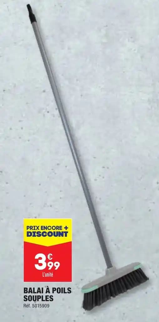 BALAI À POILS SOUPLES