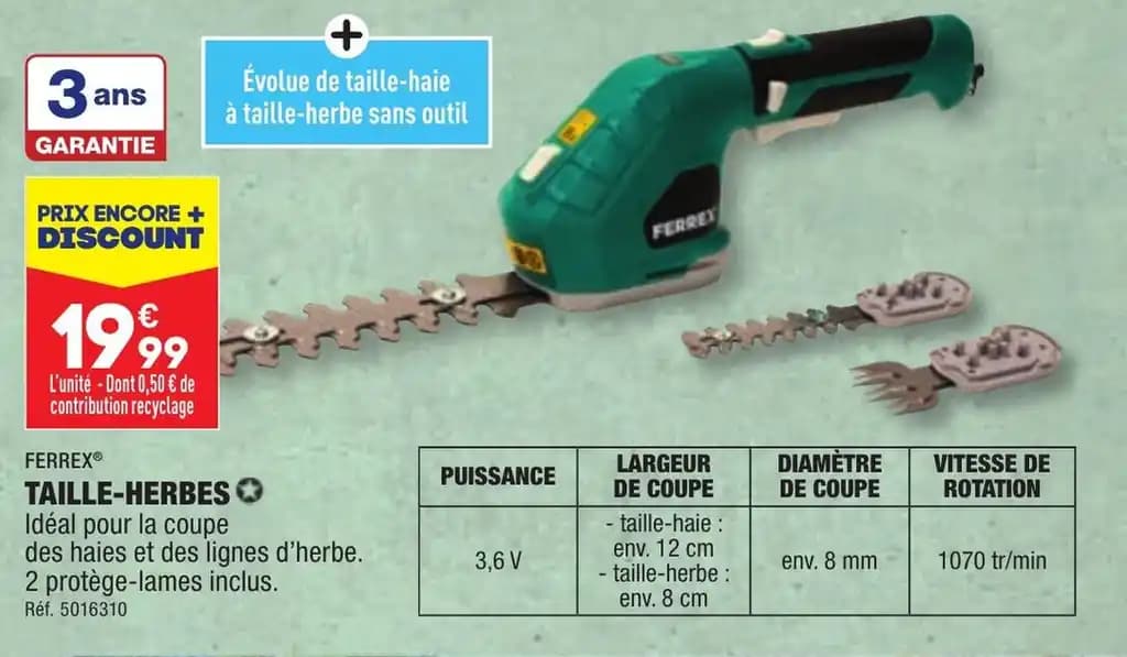 FERREX® TAILLE-HERBES ✪
