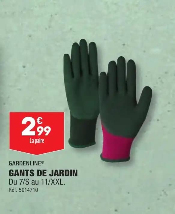 GARDENLINE® GANTS DE JARDIN