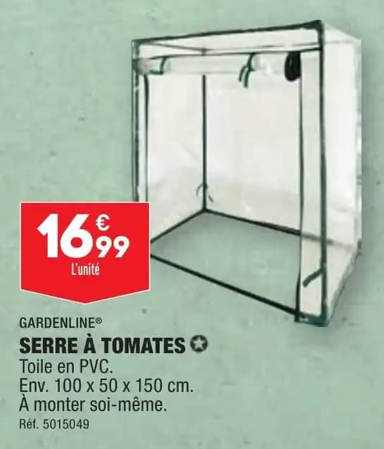 GARDENLINE® SERRE À TOMATES ✪