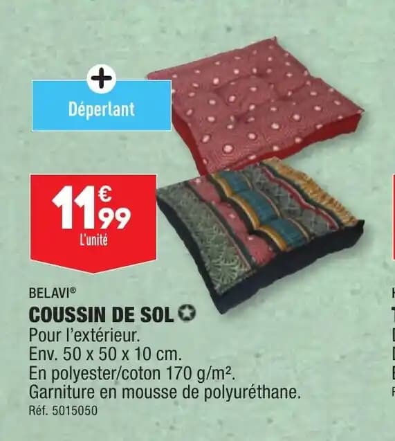BELAVIⓇ COUSSIN DE SOL✪