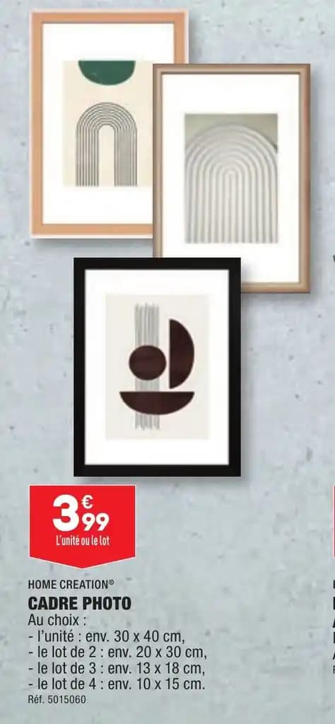 HOME CREATION® CADRE PHOTO