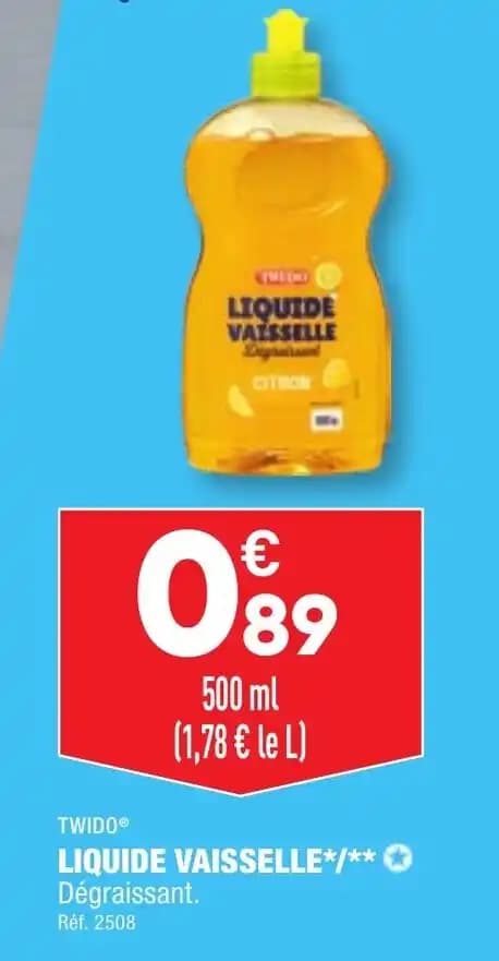 TWIDOⓇ LIQUIDE VAISSELLE