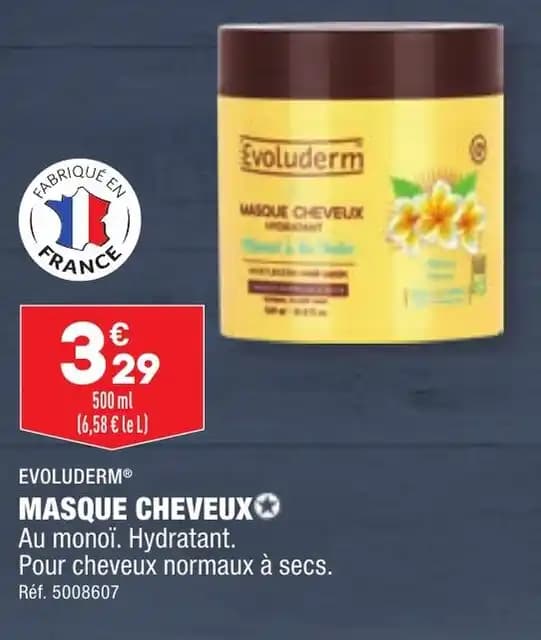 EVOLUDERM® MASQUE CHEVEUX